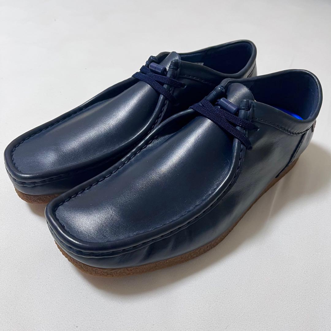 Clarksコレクション ワラビー シェイカーIIラン ネイビー 27.5cm