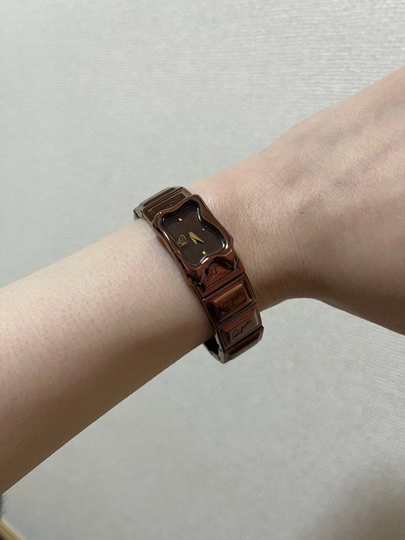 Q-Pot. メルティーチョコレートウォッチ 腕時計 ブラウン
