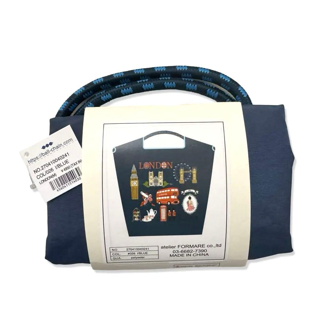 新品未使用】ボールアンドチェーン×チャコット ロンドンM ネイビー