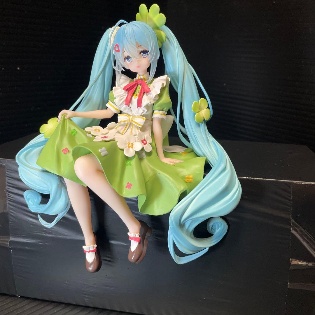 初音ミク ぬーどるストッパー フィギュア Flower Fairy クローバー