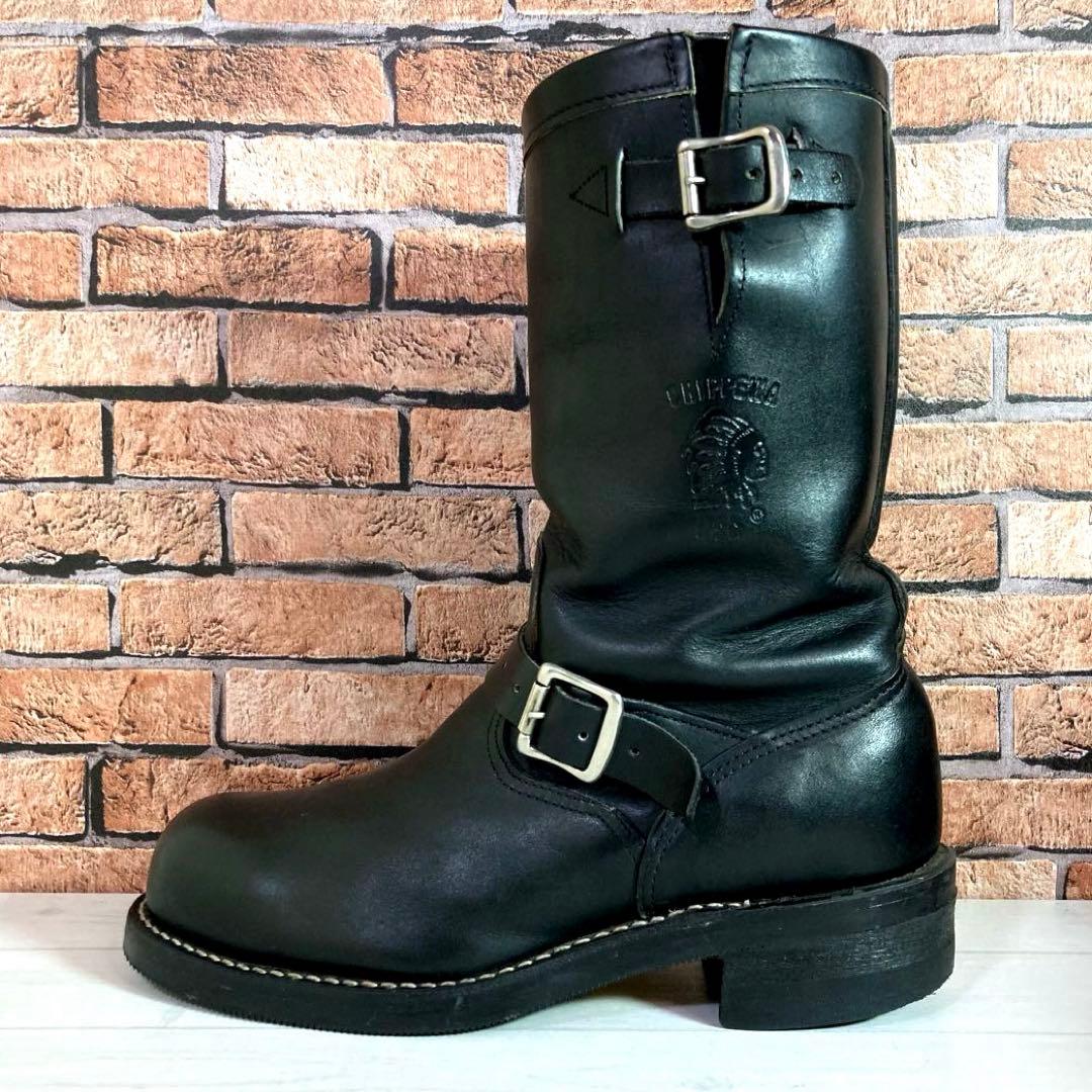 美品□チペワ□エンジニアブーツ✨27863 白タグ サイド刻印 - メルカリ