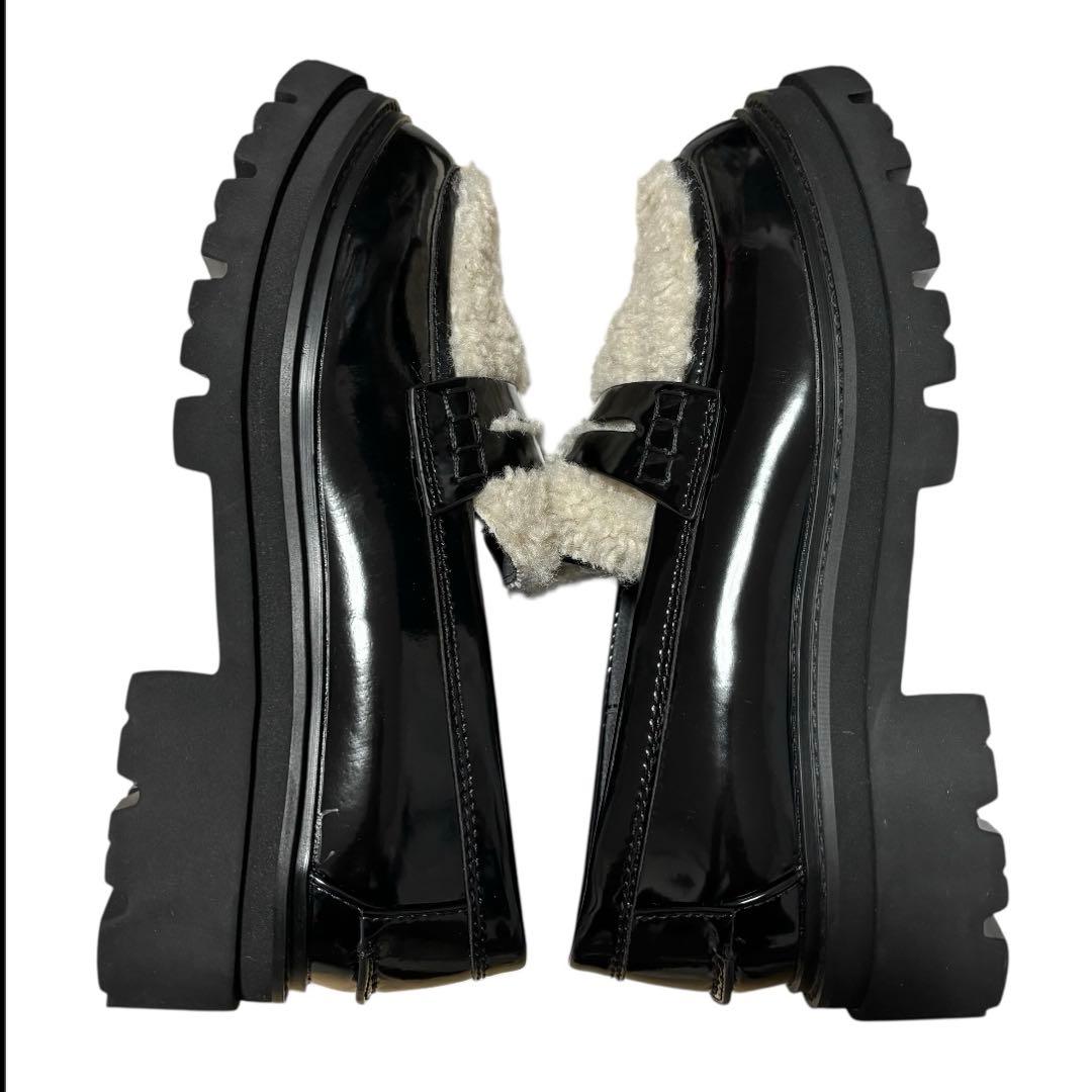 クリスマス限定価格❣️ LE TALON ルタロン 厚底 ローファー ブラック