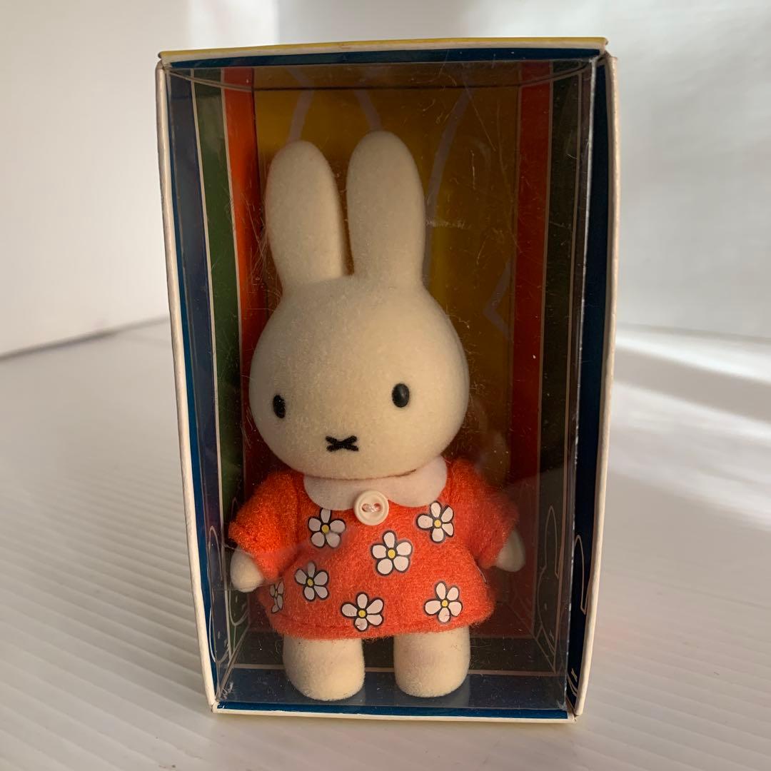 旧品 ミッフィー ぬいぐるみ 花柄ドレス - メルカリ