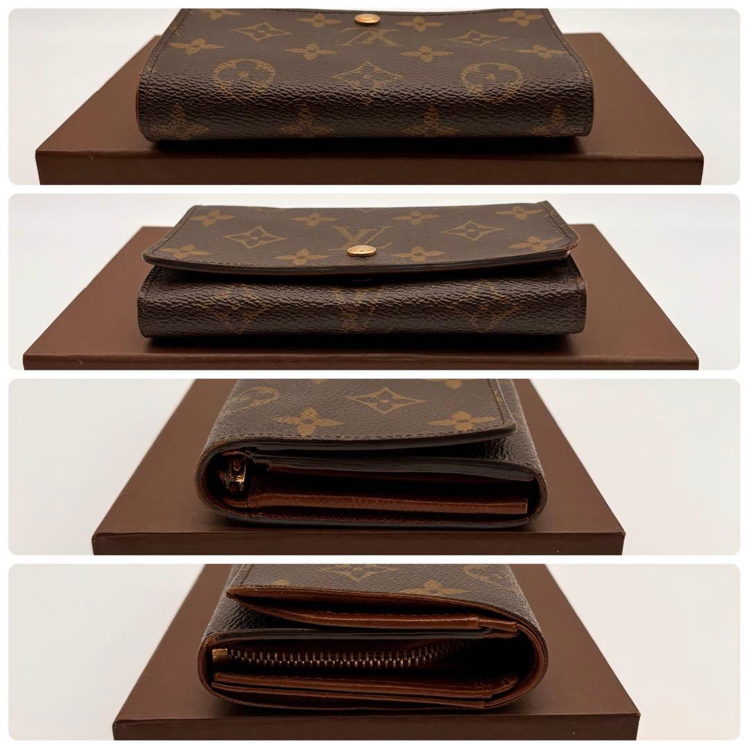 ルイヴィトン✨モノグラム✨ポルトモネビエ トレゾール✨二つ折り財布
