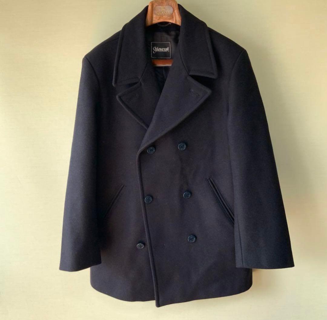 Gloverall　Pコート　38　英国製 Gloverall グローバーオール 英国製 ウール ピーコート Pコート