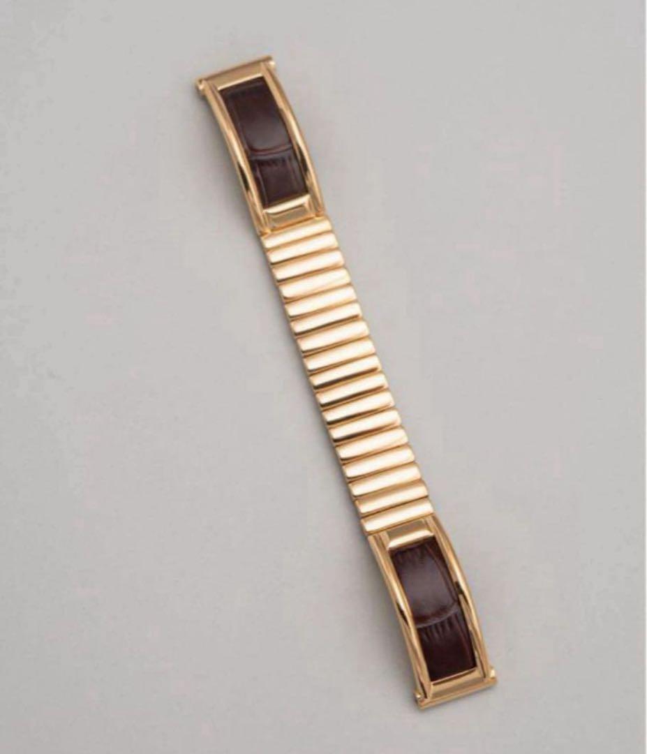 新品 蛇腹ベルト コンビ ハミルトン staysick ビンテージ 希少 レア 新品 蛇腹ベルト コンビ ハミルトン staysick ビンテージ 希少 レア