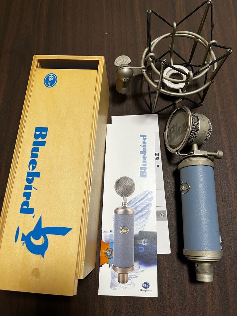 【Blue】Bluebird コンデンサーマイク Blue Bluebird SLをレビュー。3万円台で人気のコンデンサーマイク