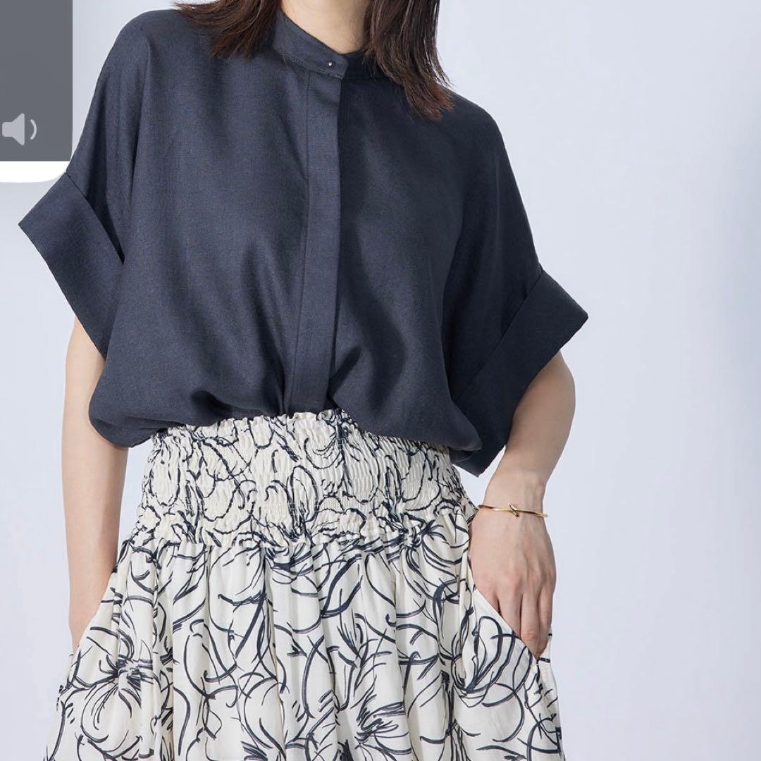 ロペ 【エディター三尋木奈保さんコラボ】セットアップシャツ ROPÉ(ロペ) / 【新色追加】【エディター三尋木奈保さんコラボ