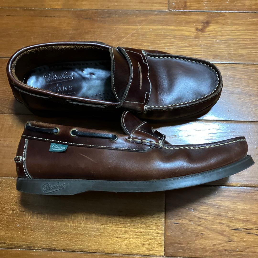 パラブーツ ビームス別注 ローファー 26.0cm - メルカリ