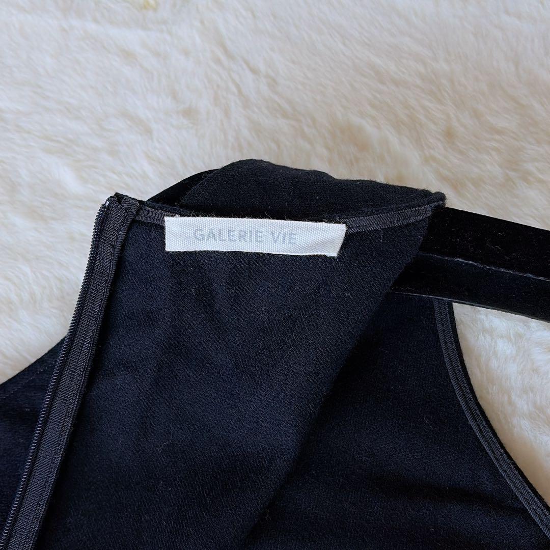 完売人気✨22AW【ギャルリーヴィー】ウールフランネルオールインワン