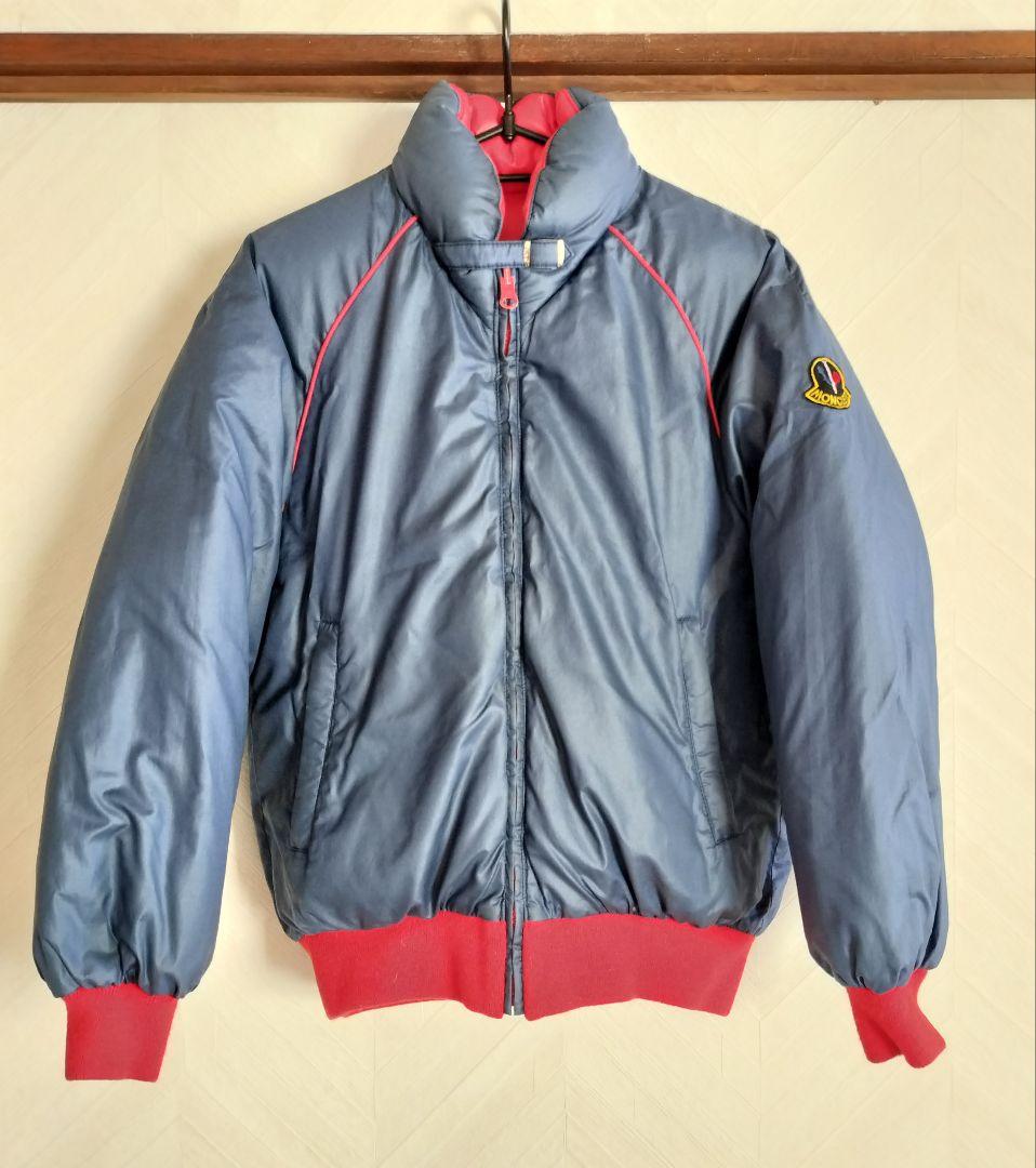 美品 ヴィンテージ Moncler asics リバーシブル ダウンジャケット