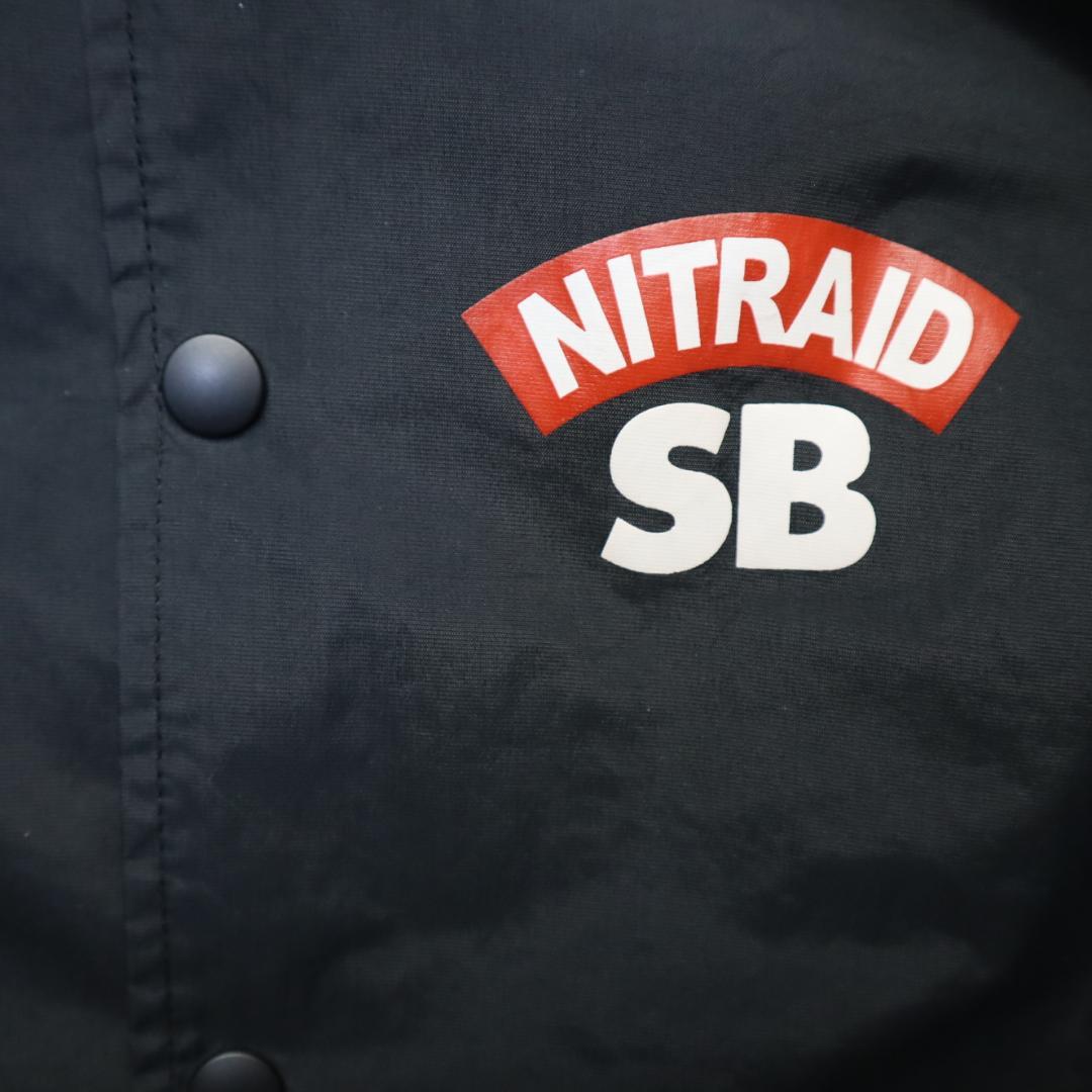 NITRAID SB ナイトレイド コーチジャケット スケボー ブラック L