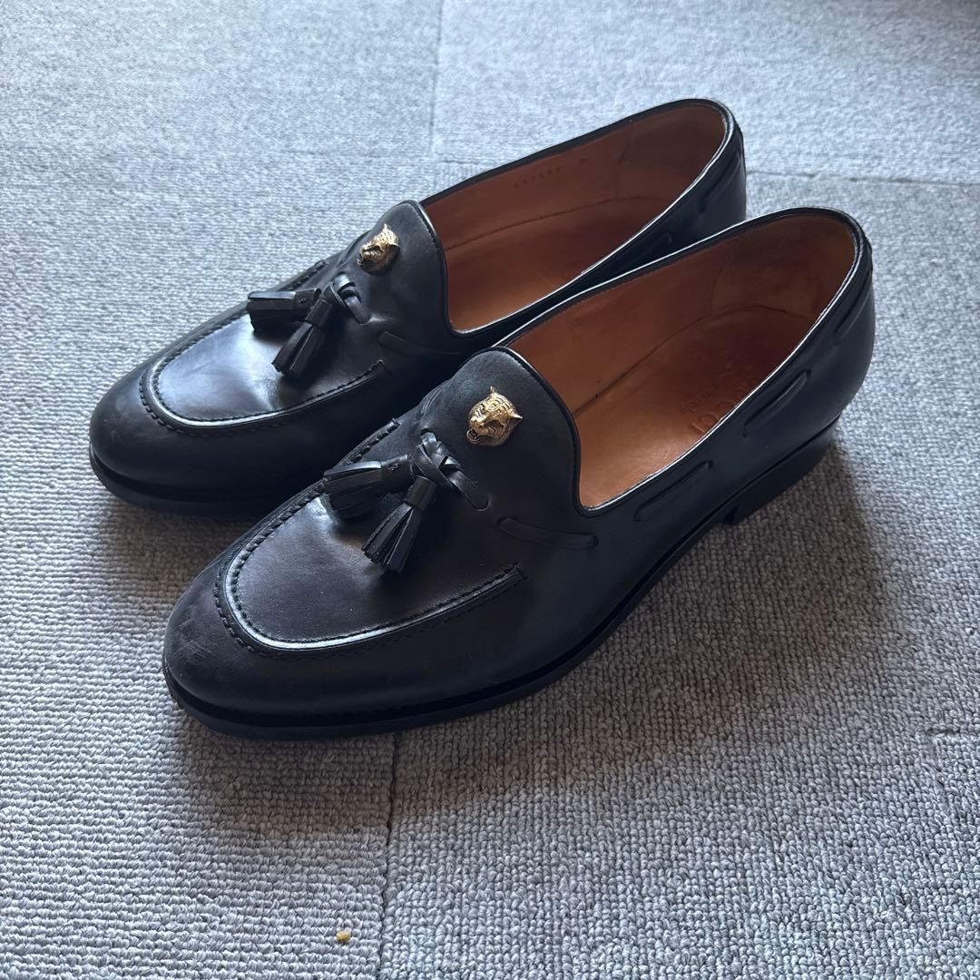 GUCCI ローファー　虎 GUCCI - グッチ GUCCI プリンスタウン ホースビット 虎模様
