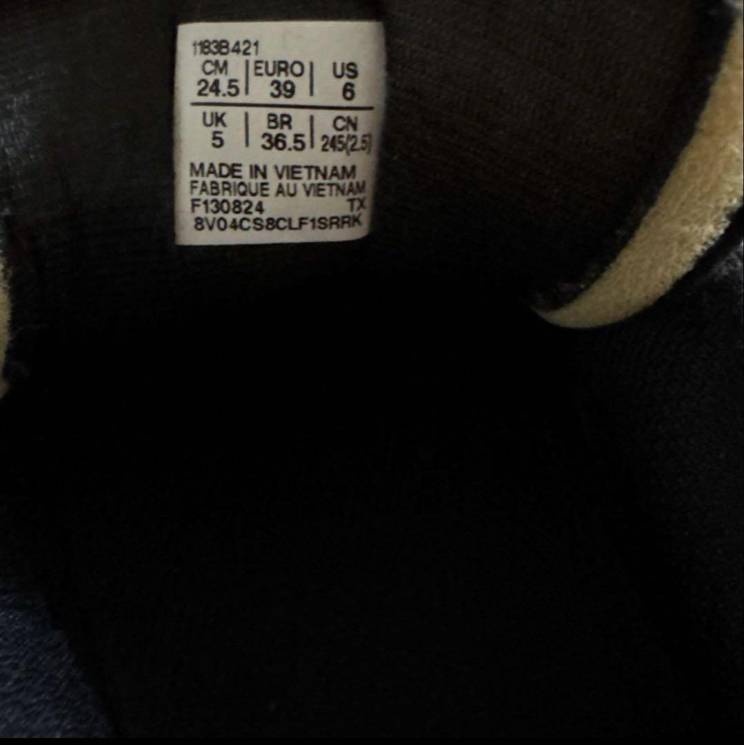 オニツカタイガー 24.5cm DENTIGRE LS デンティグレ ブラック