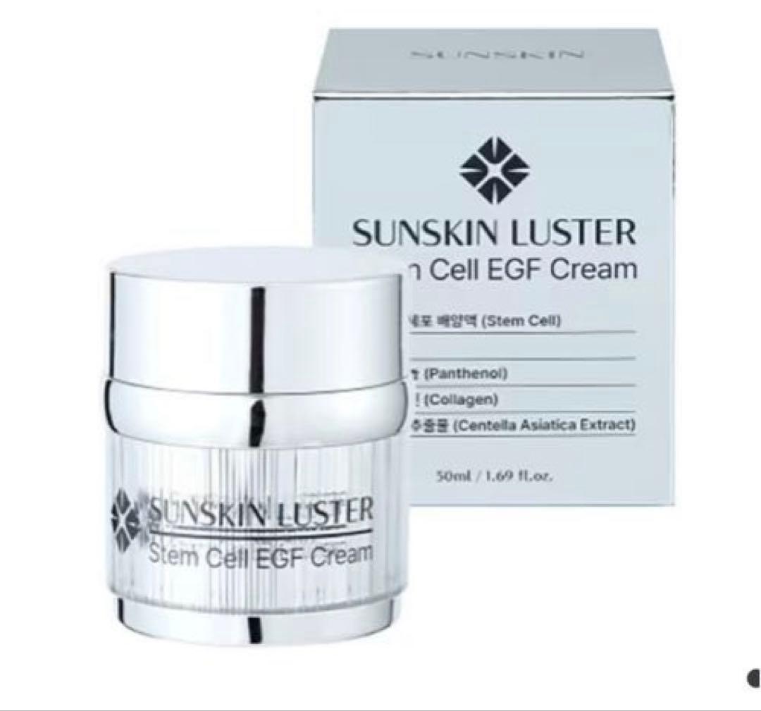 SUNSKIN LUSTER StemCell EGF Cream 50ml - メルカリ
