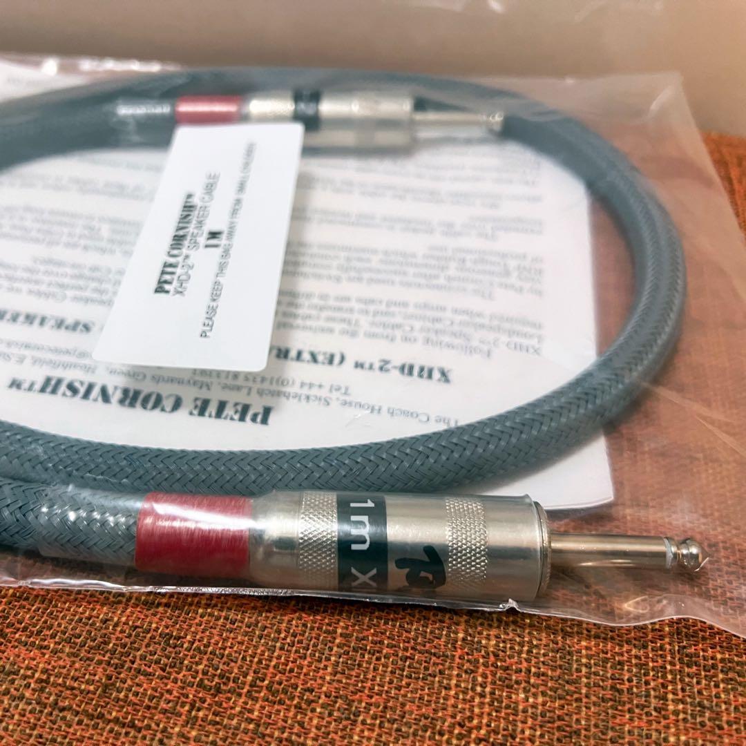未使用・保管品】PETE CORNISH XHD-2 スピーカーケーブル 1M - メルカリ
