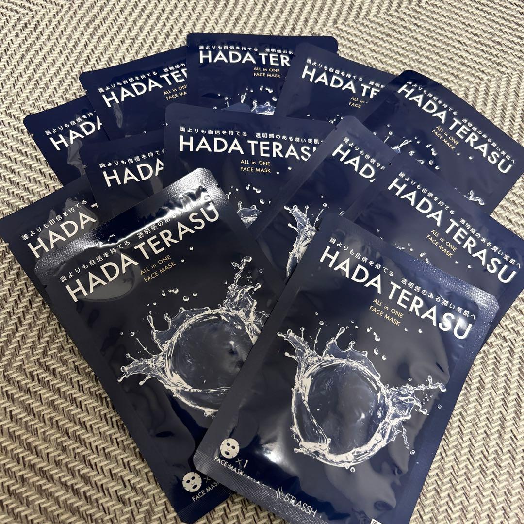 HADA TERASU フェイスマスク 12パック 定価1850円Amazon.co.jp: HADA