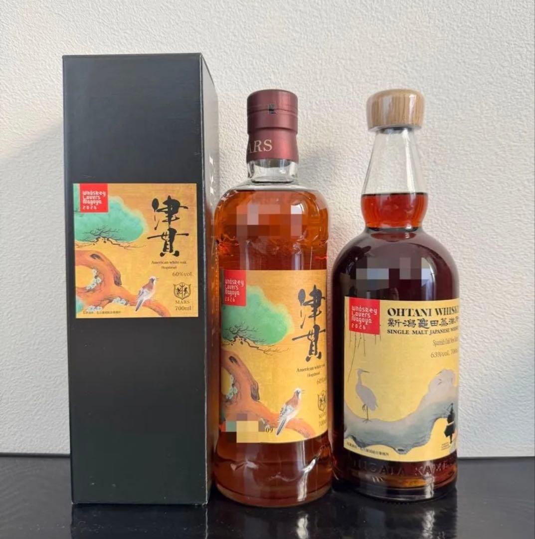 ウイスキーラバーズ 2026 抽選限定品 津貫 新潟亀田 - メルカリ
