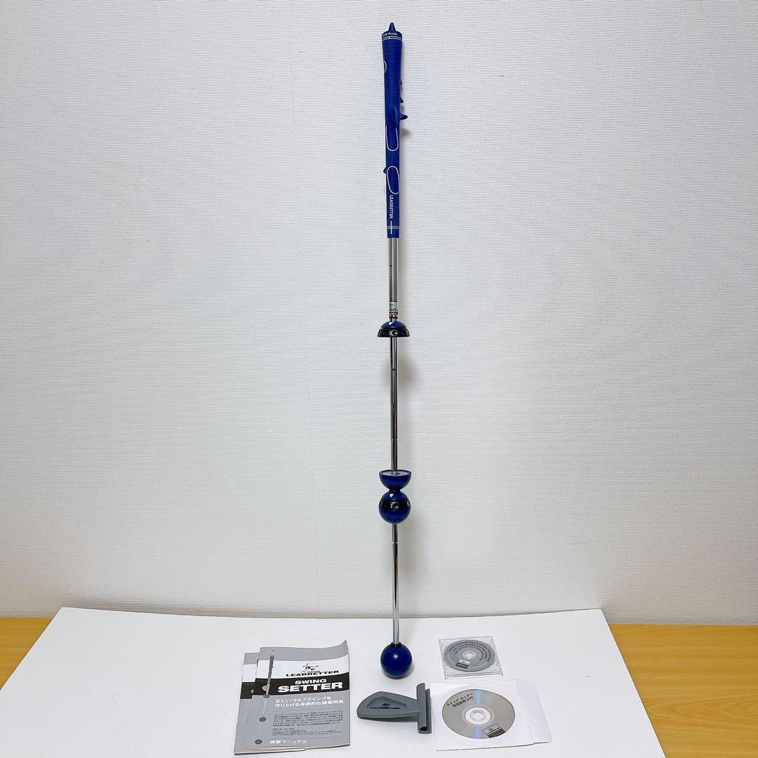スイングセッター ゴルフ練習器具 日本語説明書&DVD付属 スイングセッター ゴルフ練習器具 日本語説明書&DVD付属