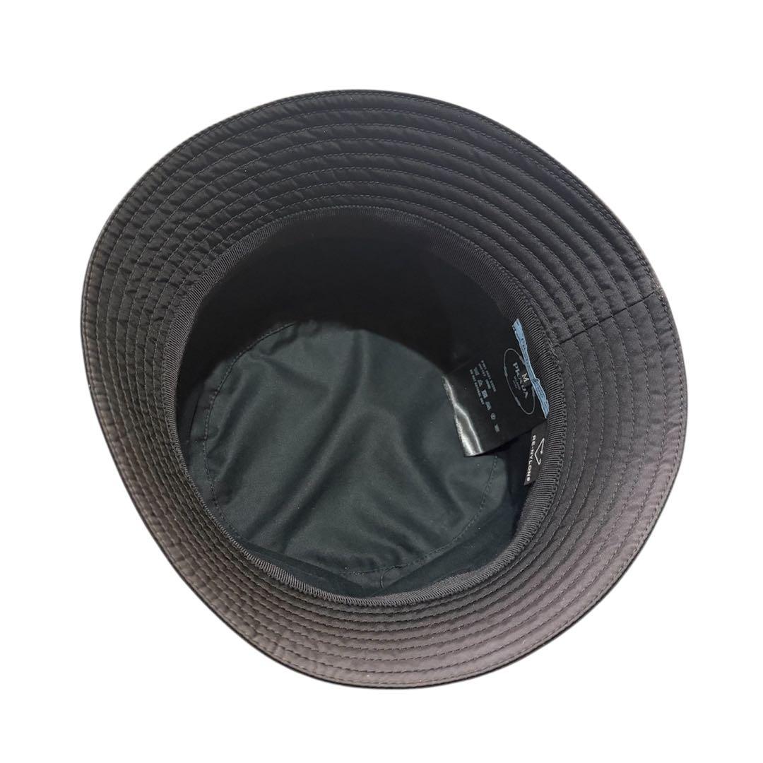 極美品】PRADA ブラック バケットハット M - メルカリ