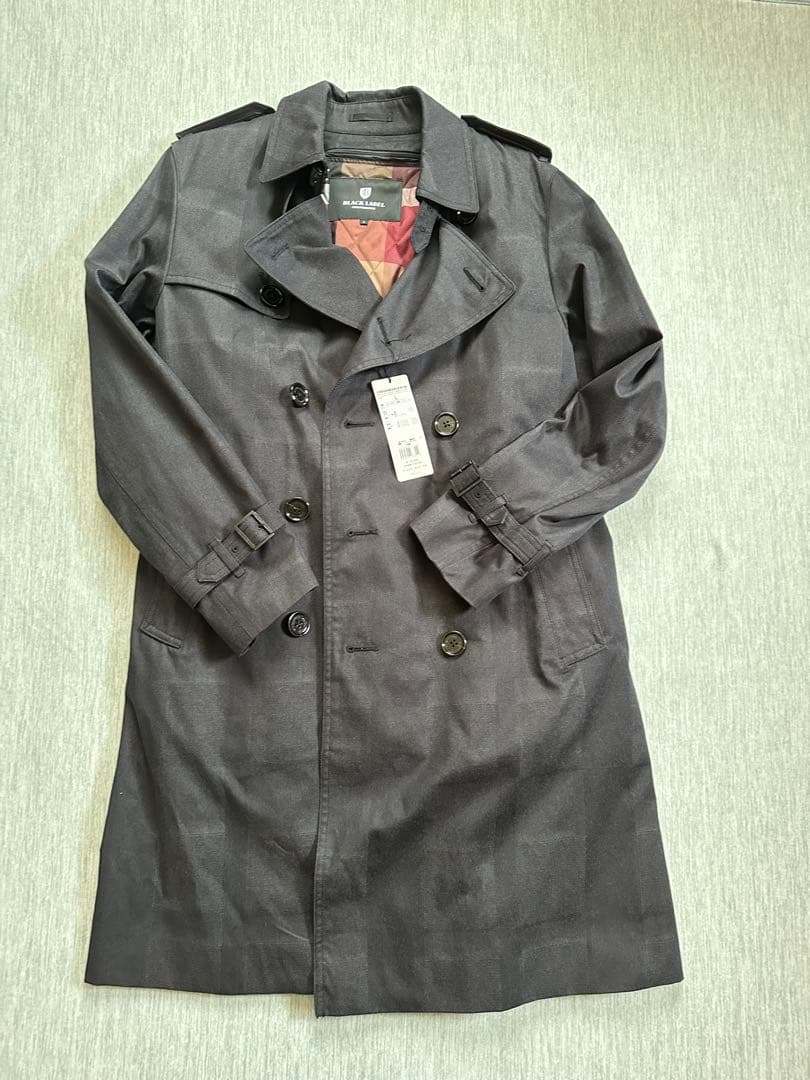新品未使用タグ付きブラックレーベルクレストブリッジトレンチコートライナー付きＬ ブラックレーベル・クレストブリッジ BLACK LABEL CRESTBRIDGE 【一部