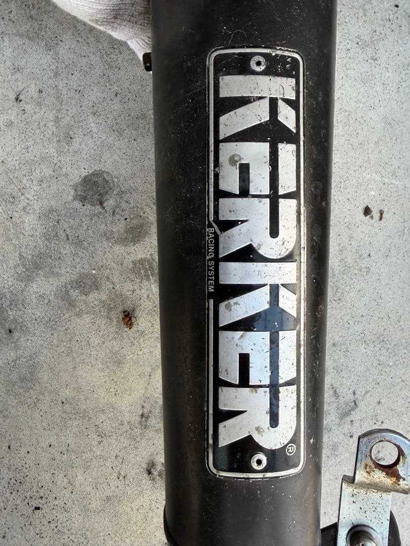 z用 kerkerマフラー kz1000 z1 z2 トグロ菅 - メルカリ