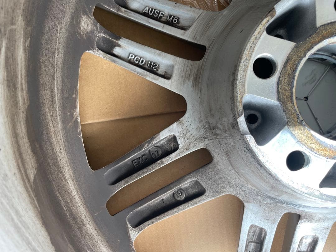 ATS アルミホイール 17インチ 4本 5H ベンツ Eクラス等 - メルカリ