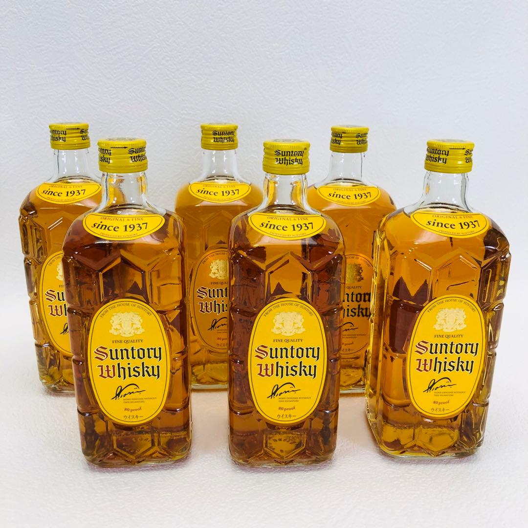 送料無料6本】サントリーウイスキー 角瓶 700ml×6本 【送料無料6本】