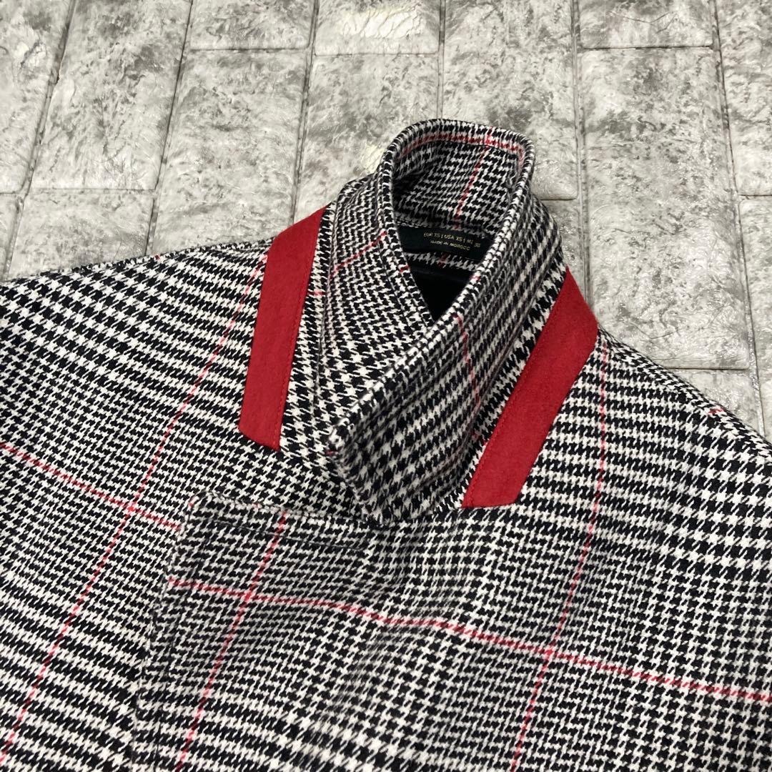 極美品】ZARA MAN コレクション チェスターコート グレンチェック