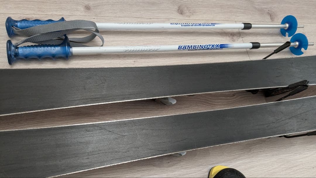 ミッキー スキー板 110cm ブーツ 21.5cm セット