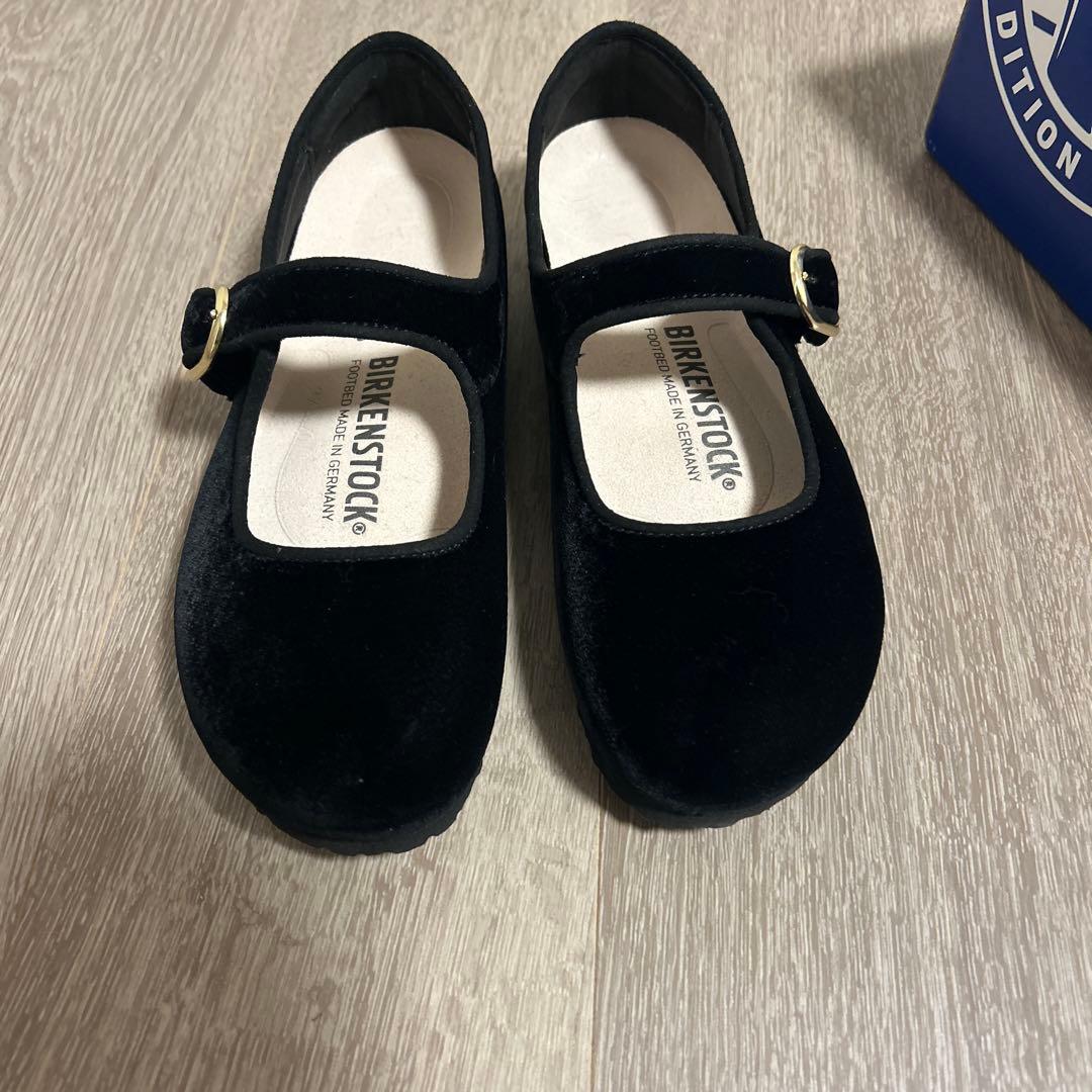 BIRKENSTOCK santa clarita ブラック38(24.5cm)