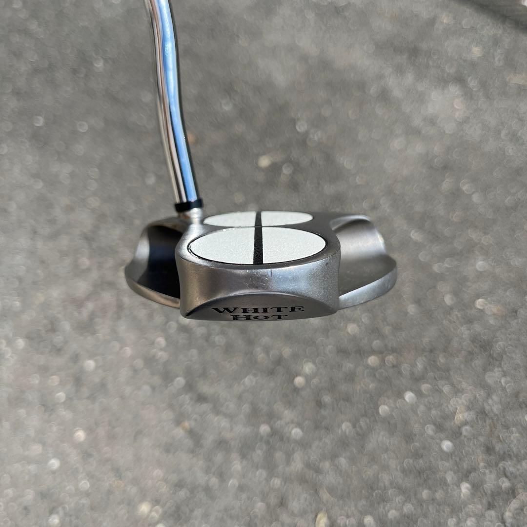 希少 オデッセイ ホワイトホット 2ボール パター ツアーフィル 34.5