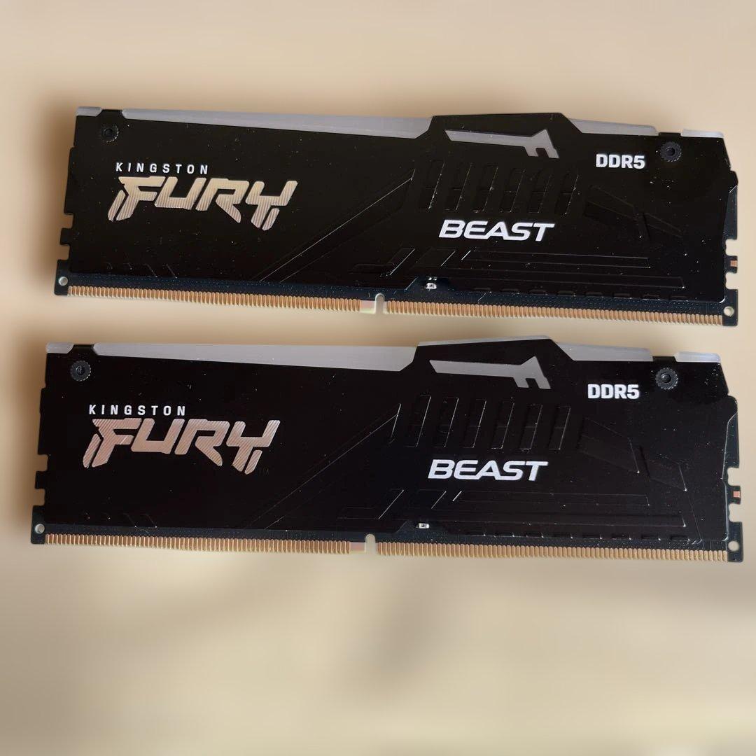 Kingston FURY Beast DDR5 8GB×2枚（計16GB） - メルカリ