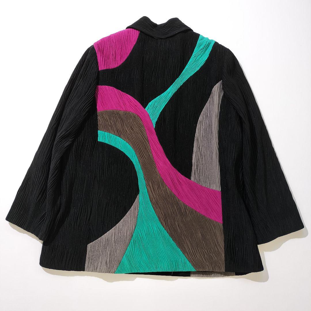 美品 Ms.REIKO ミズレイコ ジャケット 羽織り 13号 定価16.9万