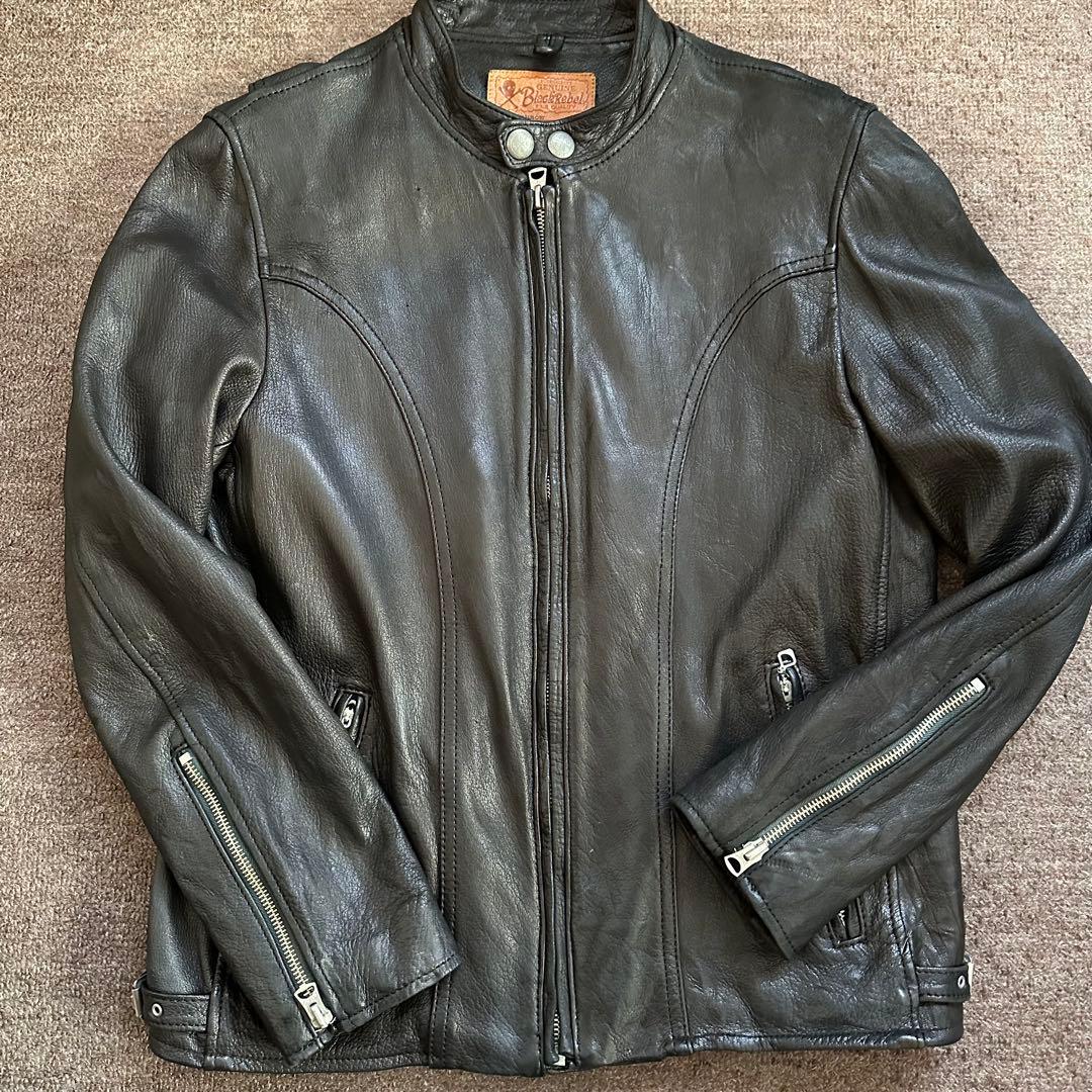 ルードギャラリー　ブラックレベル　アロー　レザージャケット　シングル　大人気　M ルードギャラリーブラックレベル ARROW アロー シングルライダース M