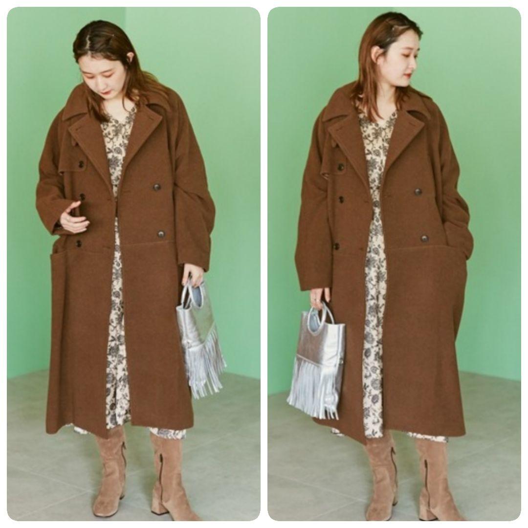 ローズバット】F チェスターコート ダブルブレスト コート オーバー