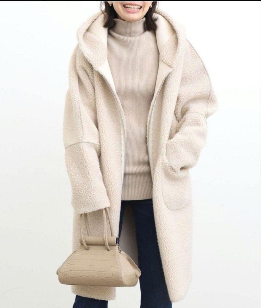 アパルトモン【LOU ANDREA/ルーアンドレア】Fake Hood Coat - メルカリ