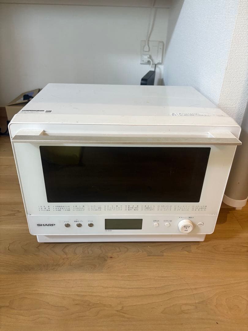 SHARP オーブンレンジ RE-WVE8-W ジャンク品 - メルカリ