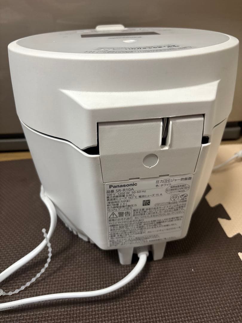 パナソニック、圧力IH炊飯器 SR—R10A -2024年製 - メルカリ