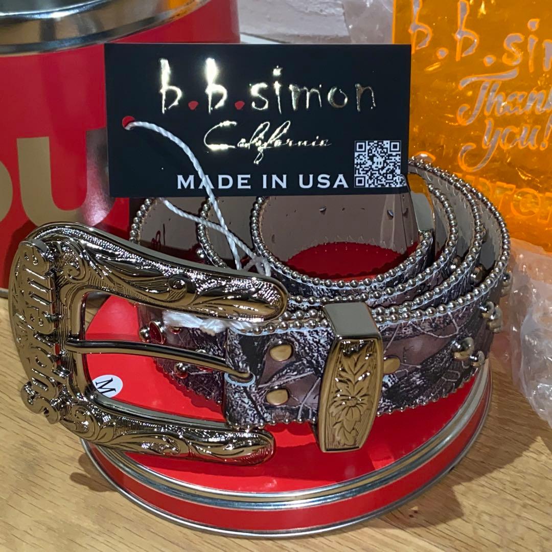 Supreme b.b. Simon Studded Ranger Belt M - メルカリ