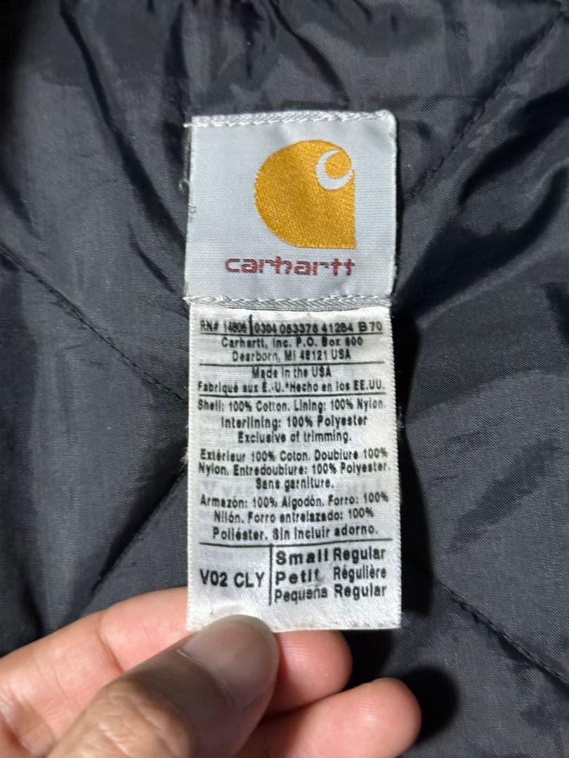Vintage Carhartt ダックベスト V02 CLY サイズ:S - メルカリ