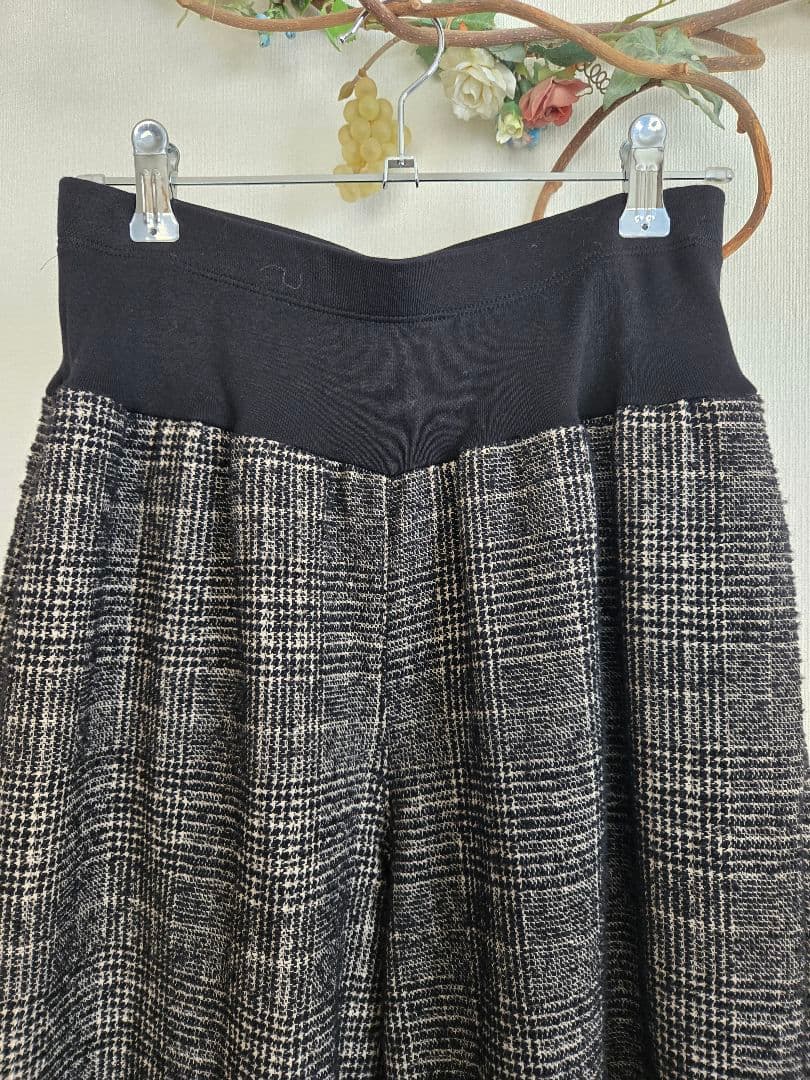 aosoaumei様専用 ビアズリー ウエストリブループチェックパ