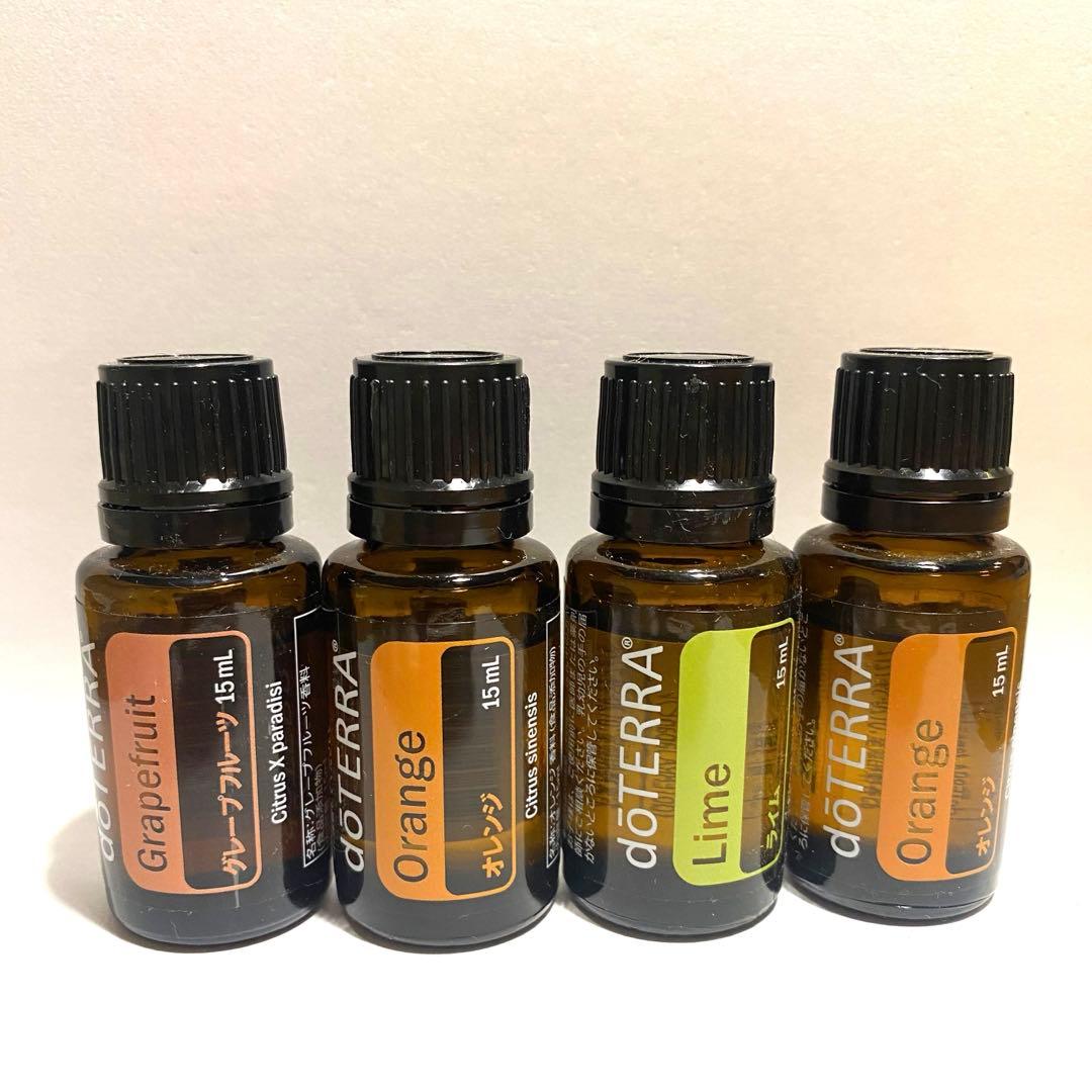 新品 doTERRA シトラスオイル4本セット - メルカリ