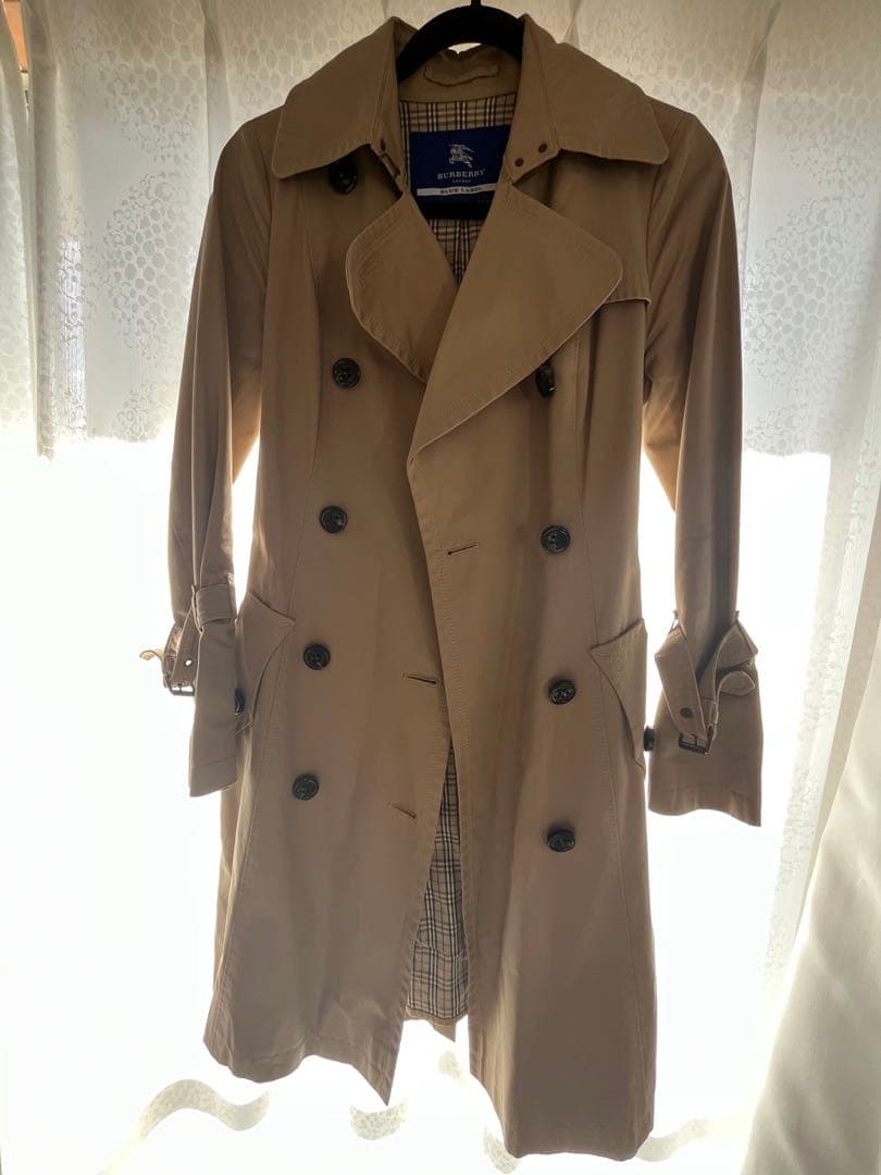 BURBERRYブルーレーベルトレンチコート 38 Burberry Blue Label(バーバリーブルーレーベル) トレンチコート