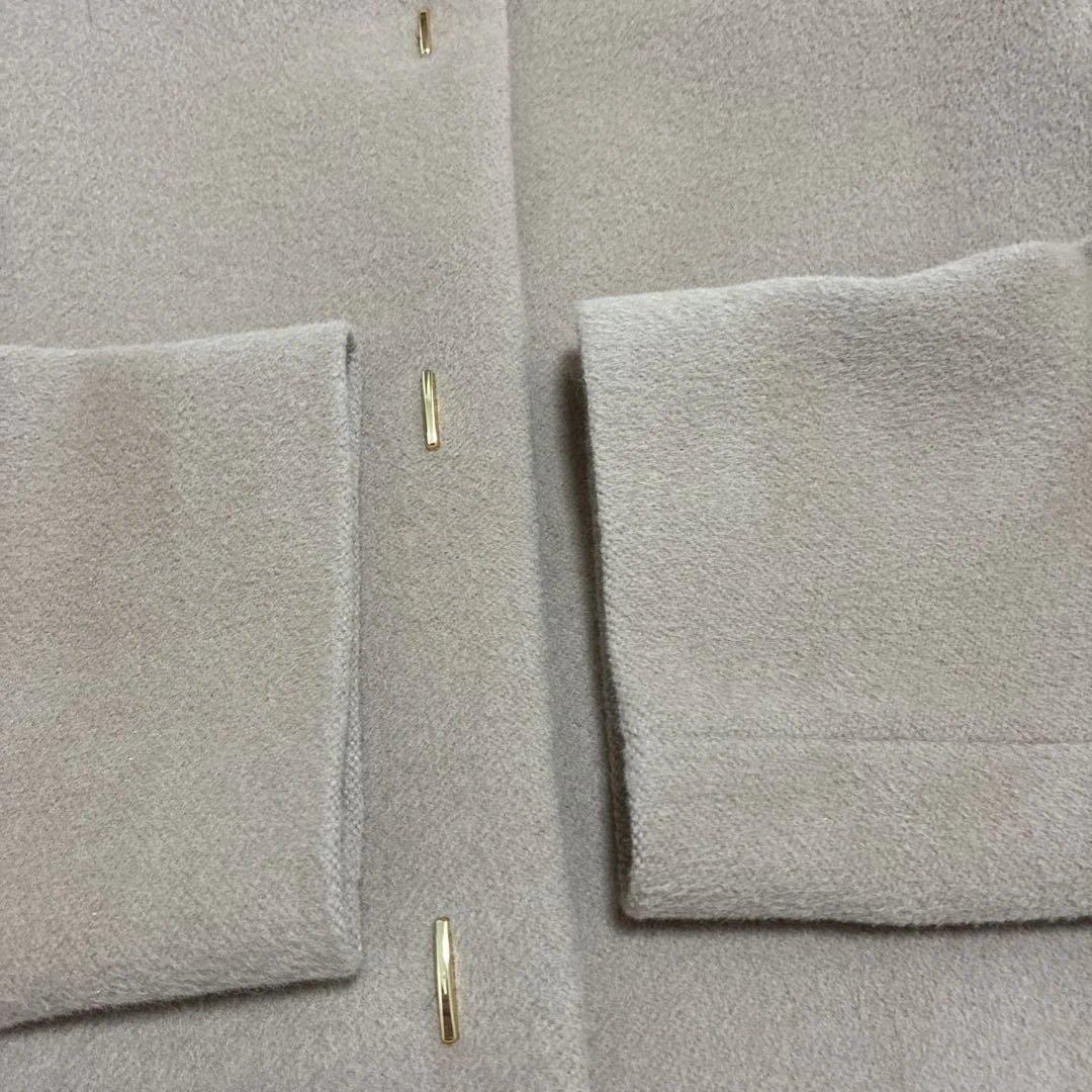 fukutani様専用 FIGARO Paris アンゴラコート - メルカリ