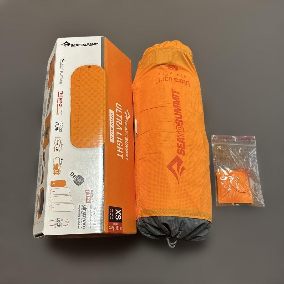 【新品同様】シートゥーサミットULTRA LIGHT INSULATED XS SEA TO SUMMIT（シートゥーサミット） スリーピングマット ウルトラ