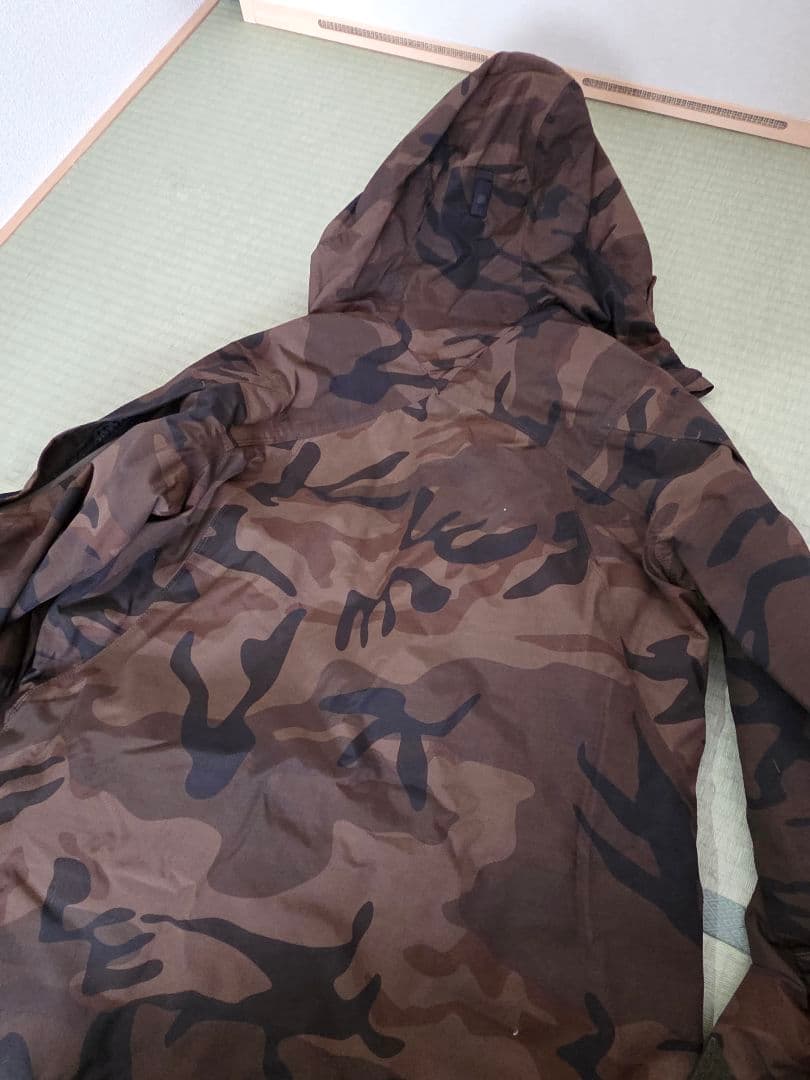 デサント製】A-SEVEN スノボウェア上下セット L 迷彩 ヒートナビ搭載