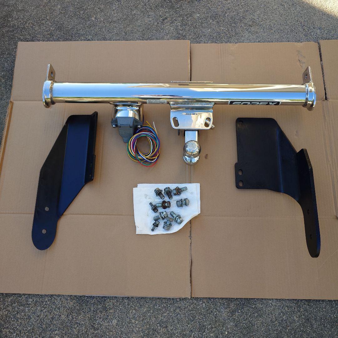 150　プラド　SOREX トレーラー用ヒッチ ステンレス　ヒッチメンバー SOREX（ソレックス） ヒッチメンバー ランドクルーザープラド 150系