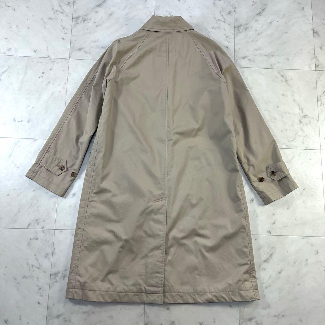 マーガレットハウエル ステンカラーロングコート サイズ1 ウール裏地