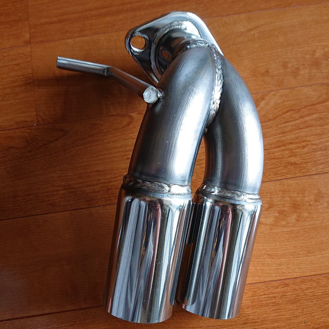 サムライパワー【mh23s ワゴンR】60Φデュアルマフラー - メルカリ